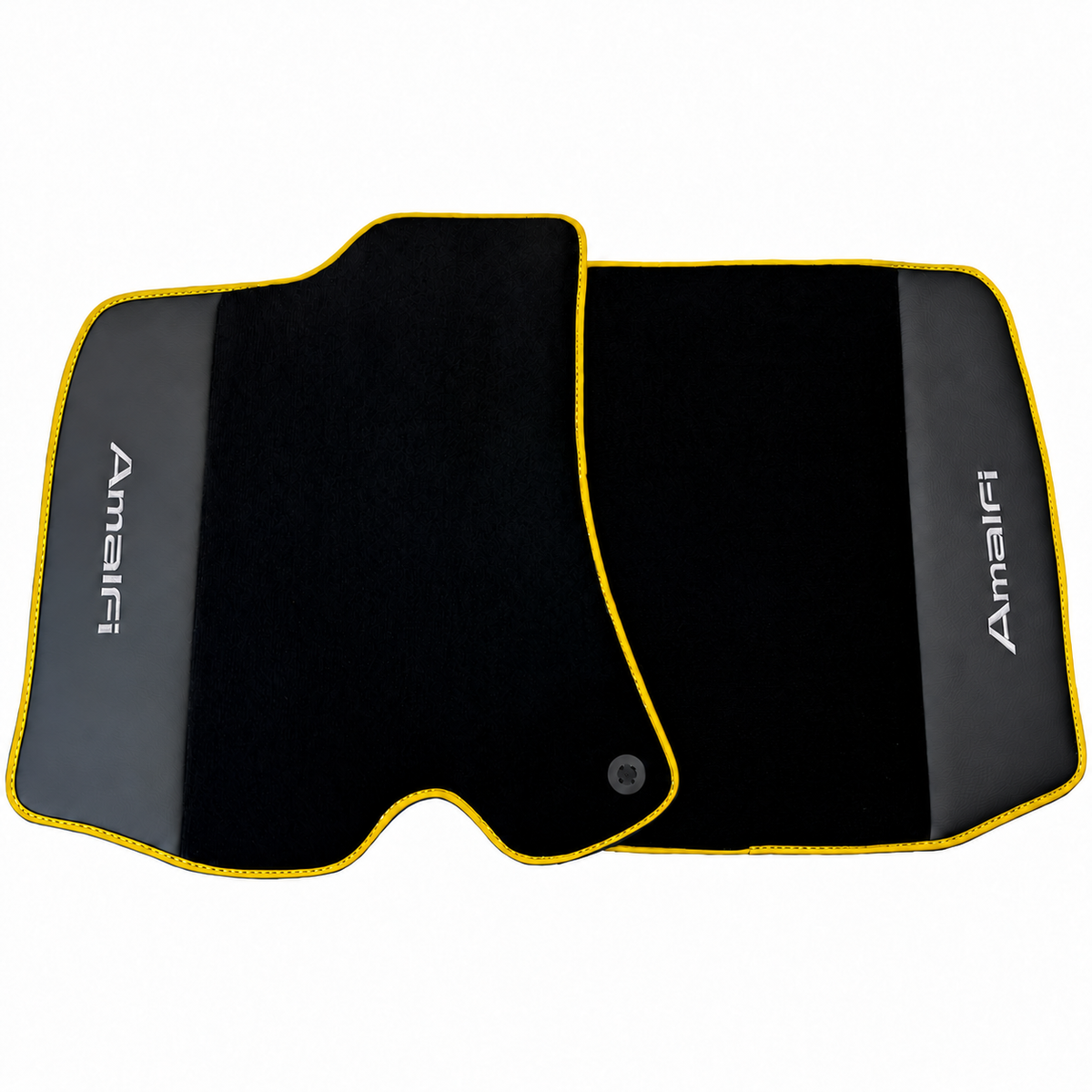 Customizable Leather Trunk Floor Mats with Single Diamond Pattern for Ferrari Roma (2021-2027)