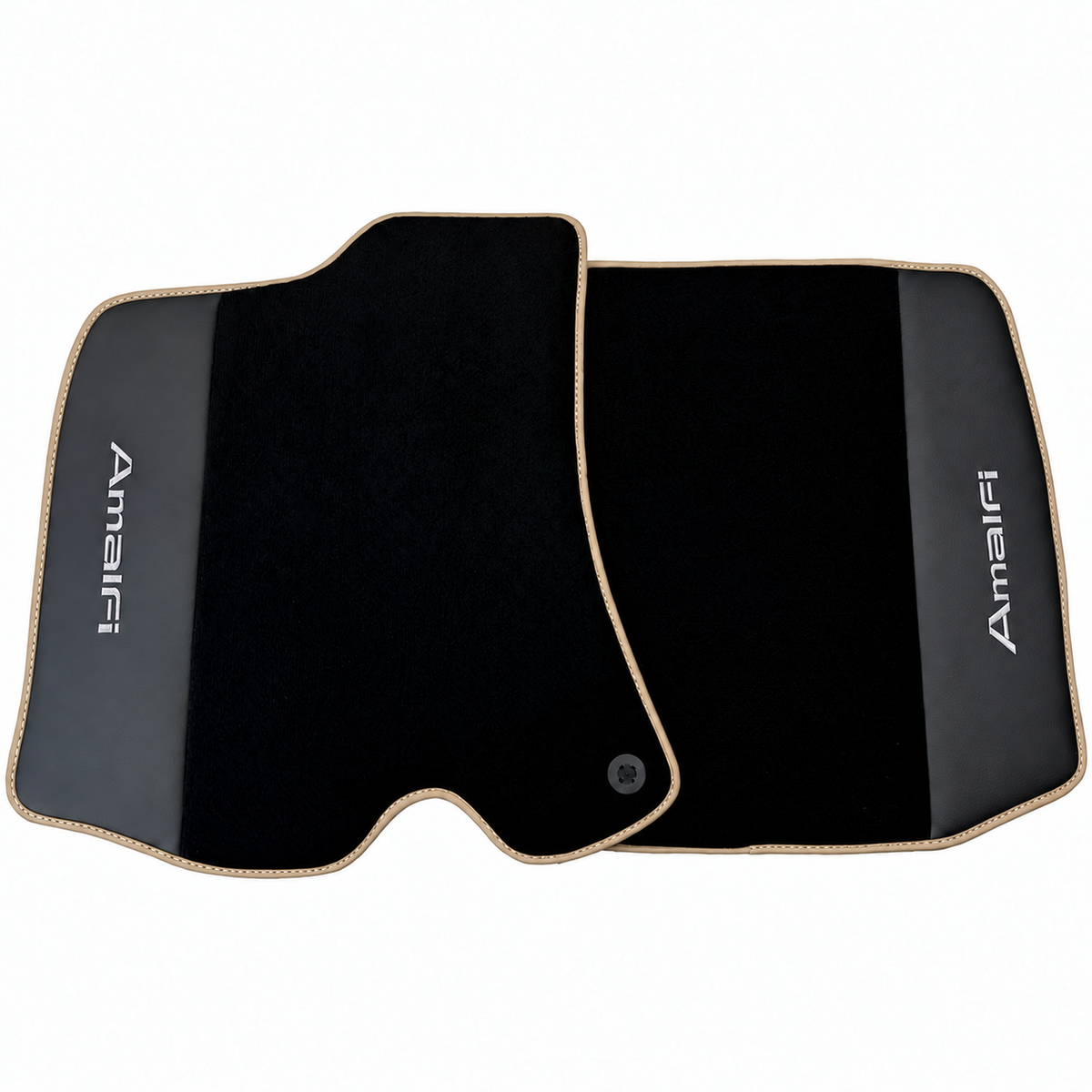 Customizable Leather Trunk Floor Mats with Single Diamond Pattern for Ferrari Roma (2021-2027)