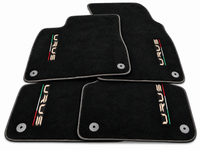 Custom Black Floor Mats for Lamborghini Urus – Choose Your Stitching Color