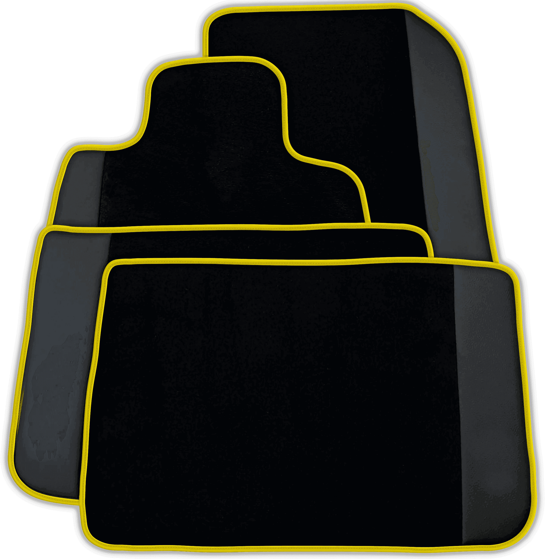 Custom Black Floor Mats for Rolls Royce Spectre (2023-2024) Various Trim Colors