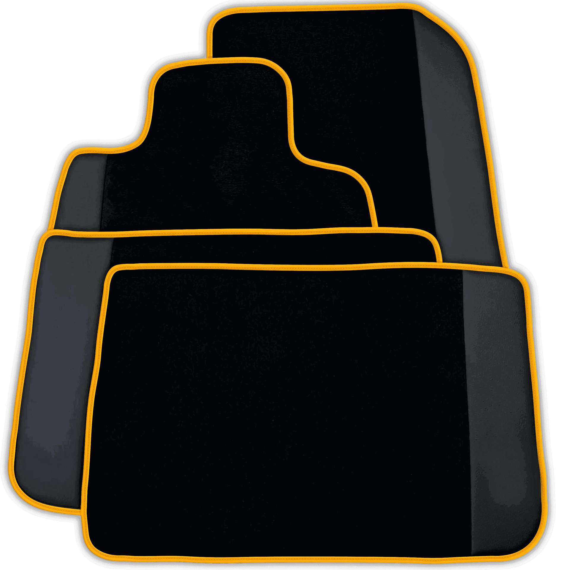 Custom Black Floor Mats for Rolls Royce Spectre (2023-2024) Various Trim Colors