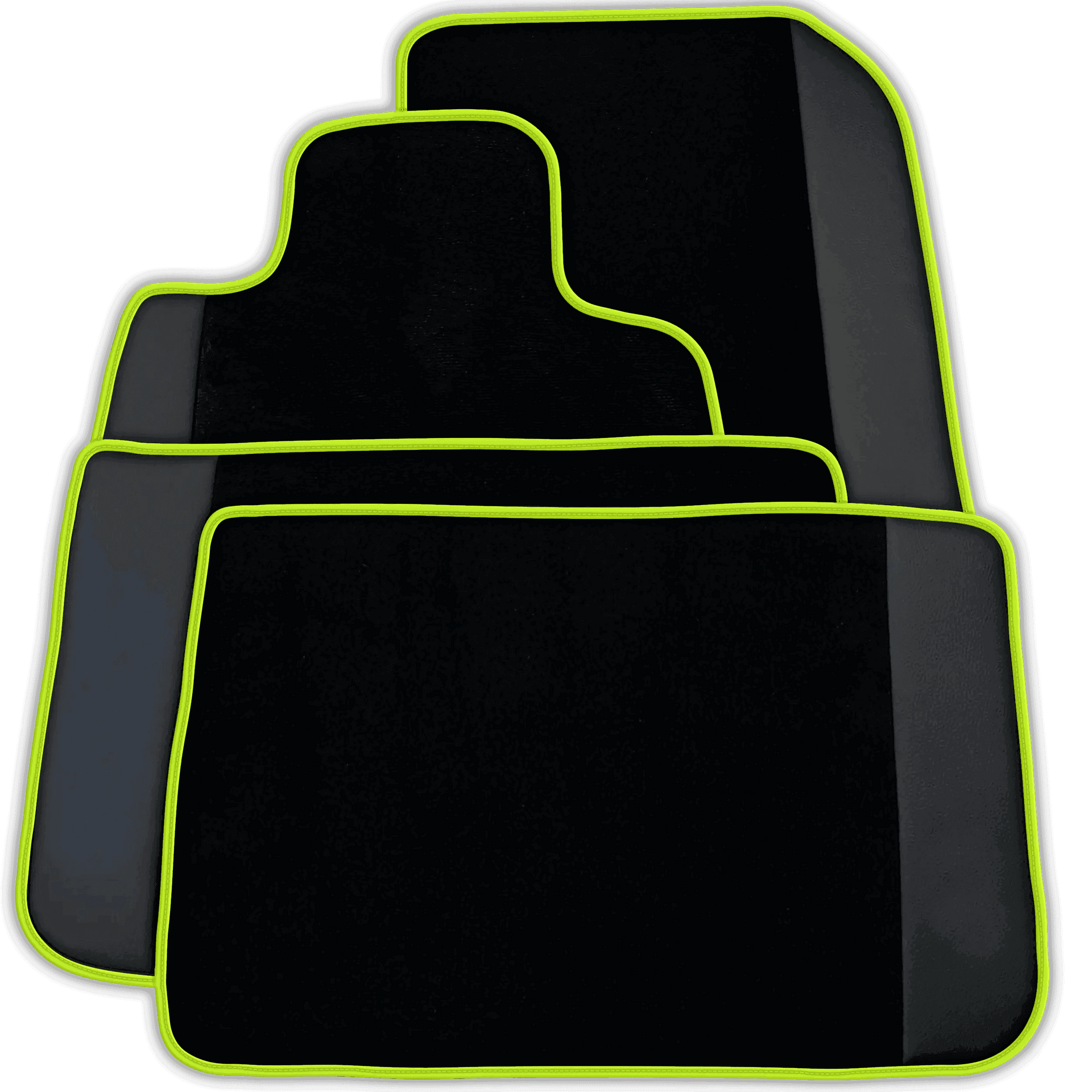Custom Black Floor Mats for Rolls Royce Spectre (2023-2024) Various Trim Colors