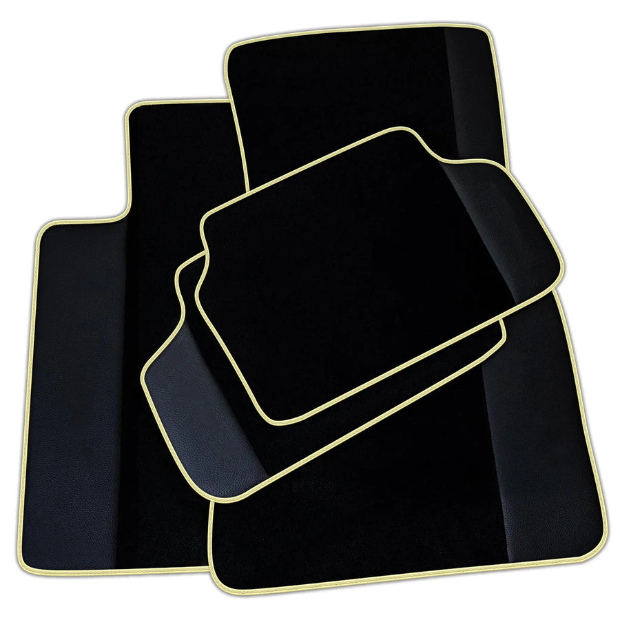 Customizable Black Mats For BMW 1 Series F70 With Leather