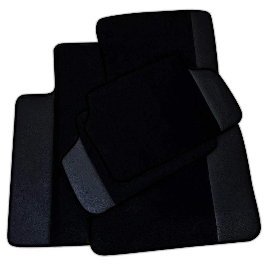 Customizable Black Mats For BMW 1 Series F70 With Leather