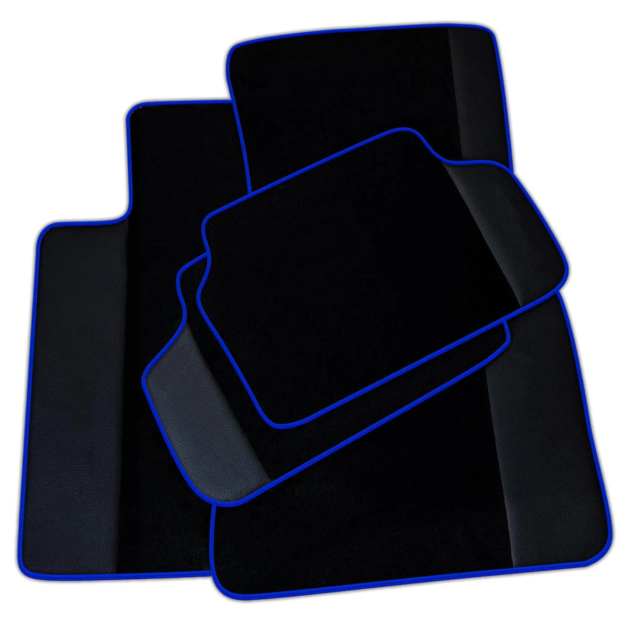 Customizable Black Mats For BMW G60 (2023-2026) Sedan With Leather