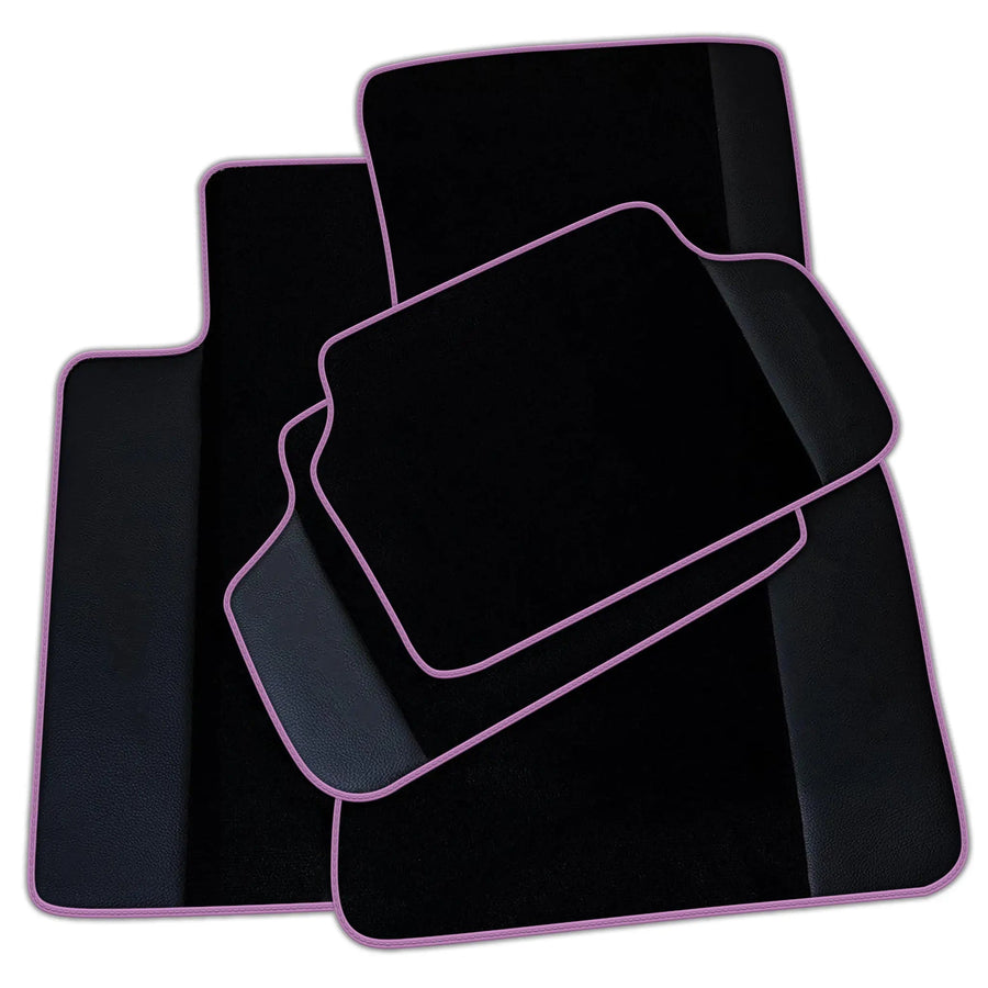 Customizable Black Mats For BMW 1 Series F70 With Leather