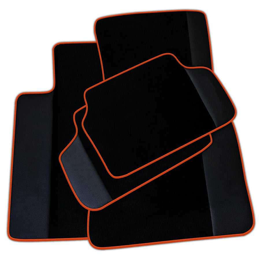 Customizable Black Mats For BMW 1 Series F70 With Leather