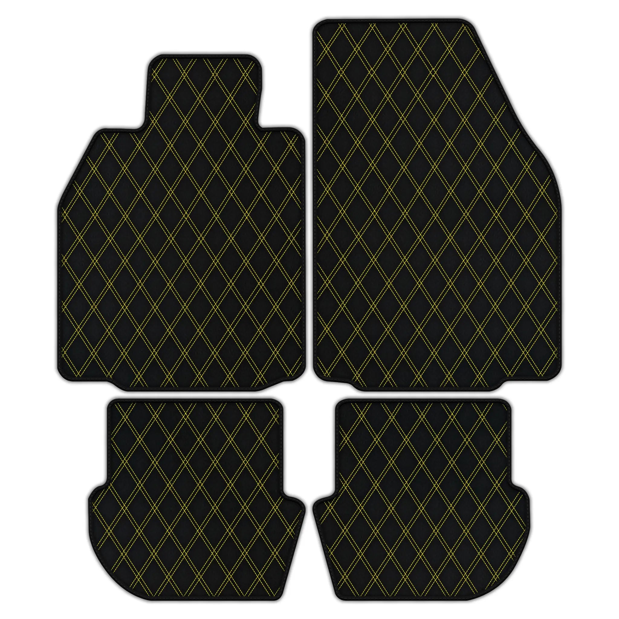 Custom Luxury Leather Floor Mats for Porsche 911 - 997 (2004-2012)