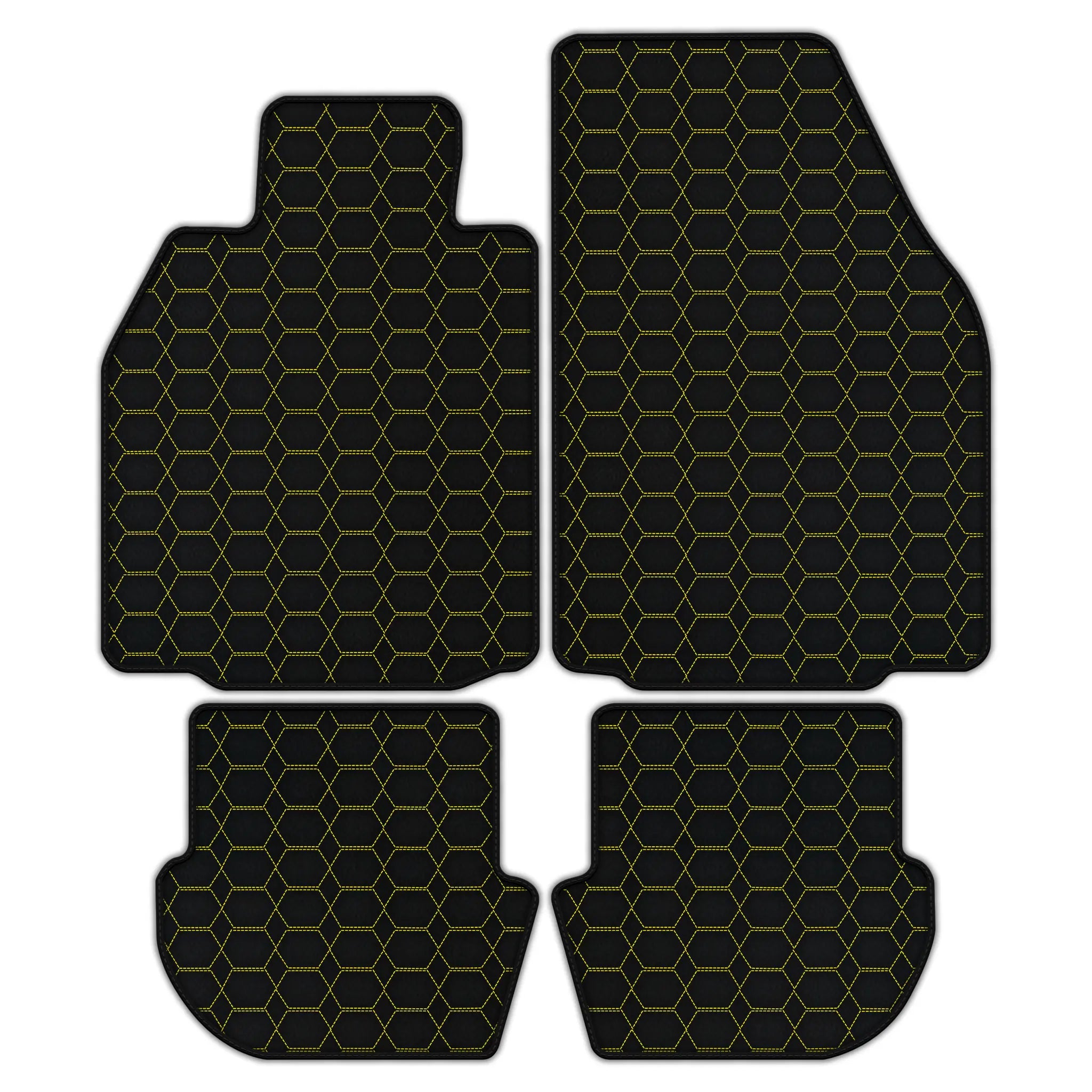 Premium Custom Leather Floor Mats for Porsche 911 - 997 (2004-2012)