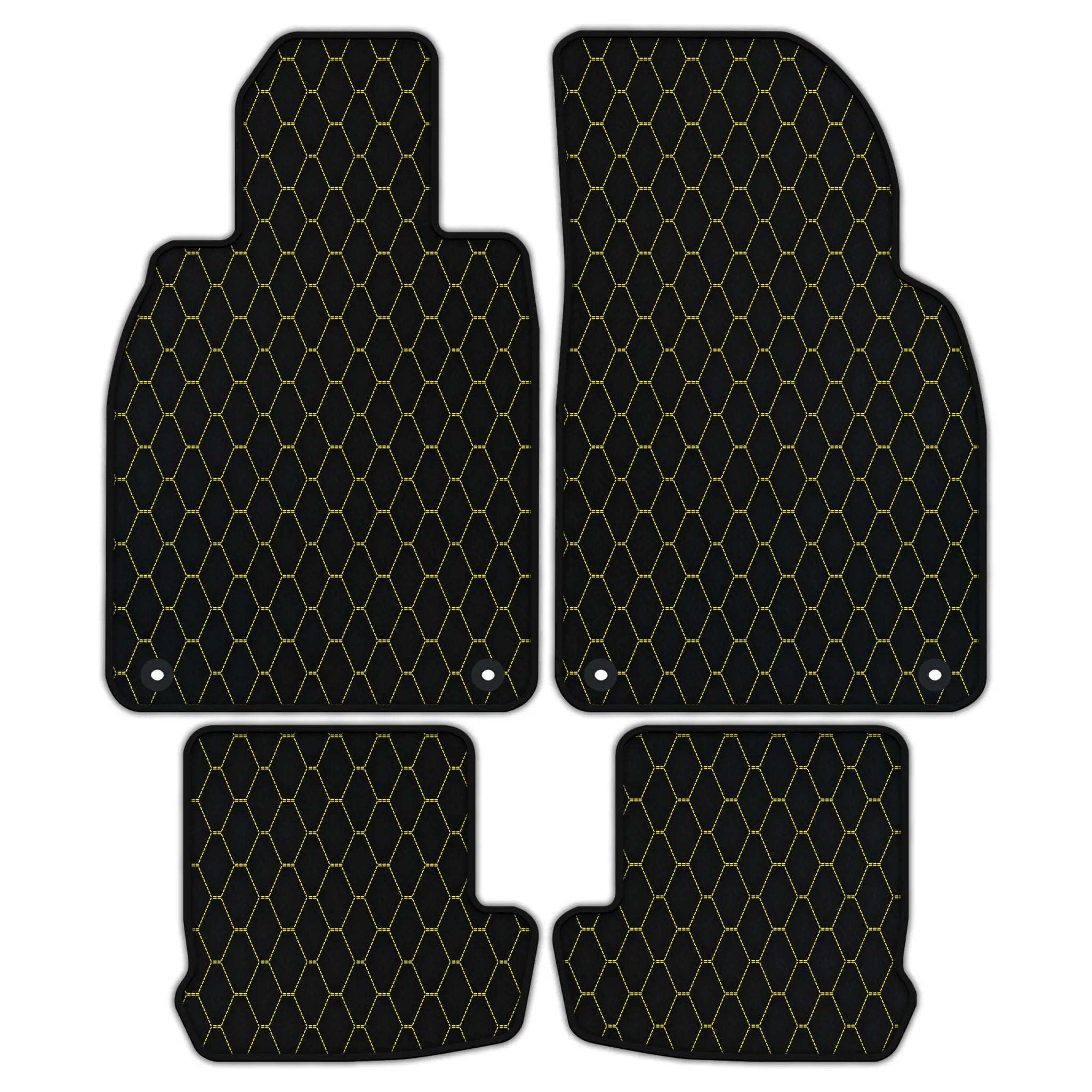 Custom Diamond Leather Floor Mats for Porsche 991 (2012-2019)