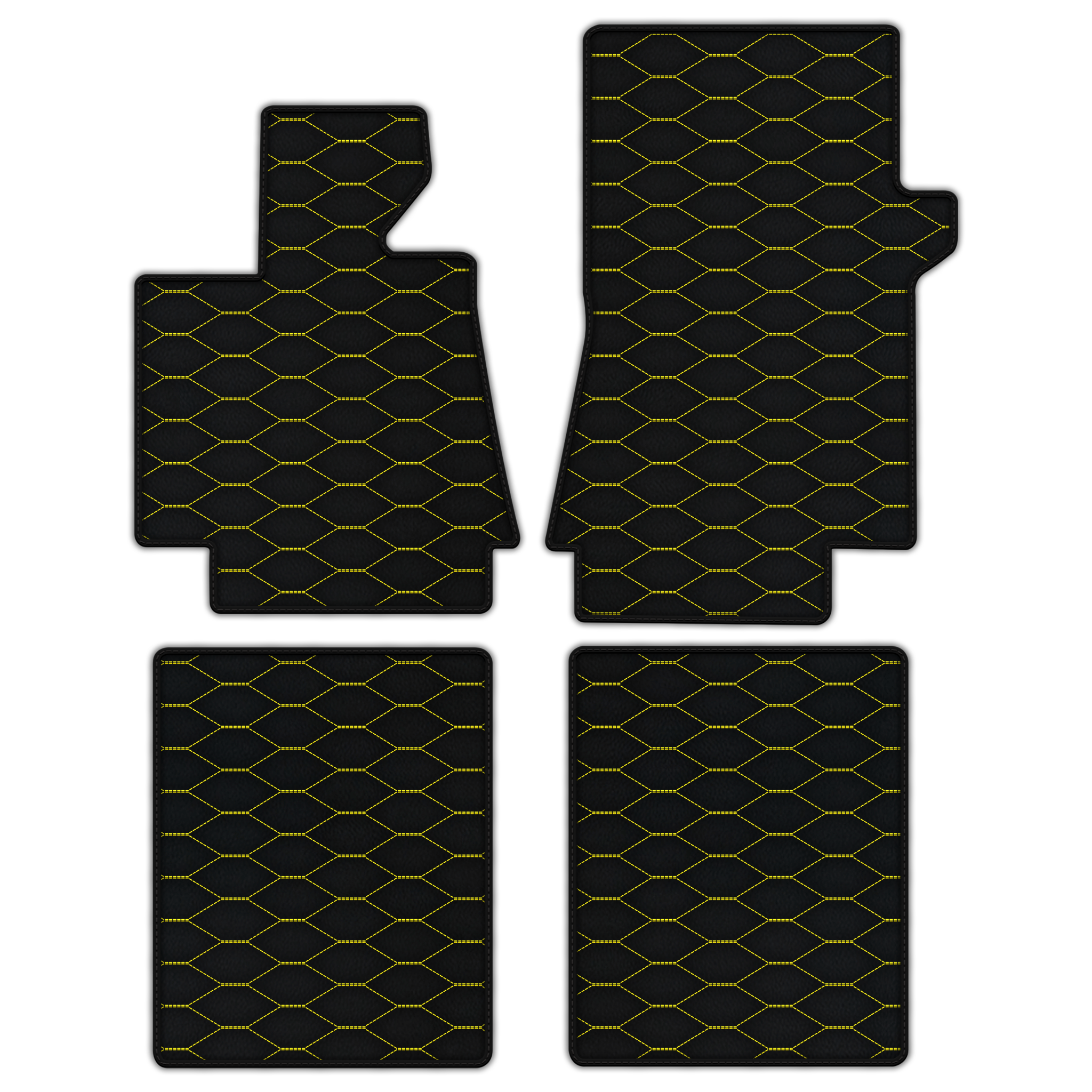 Premium Custom Leather Floor Mats for Bentley Arnage T (98-09)