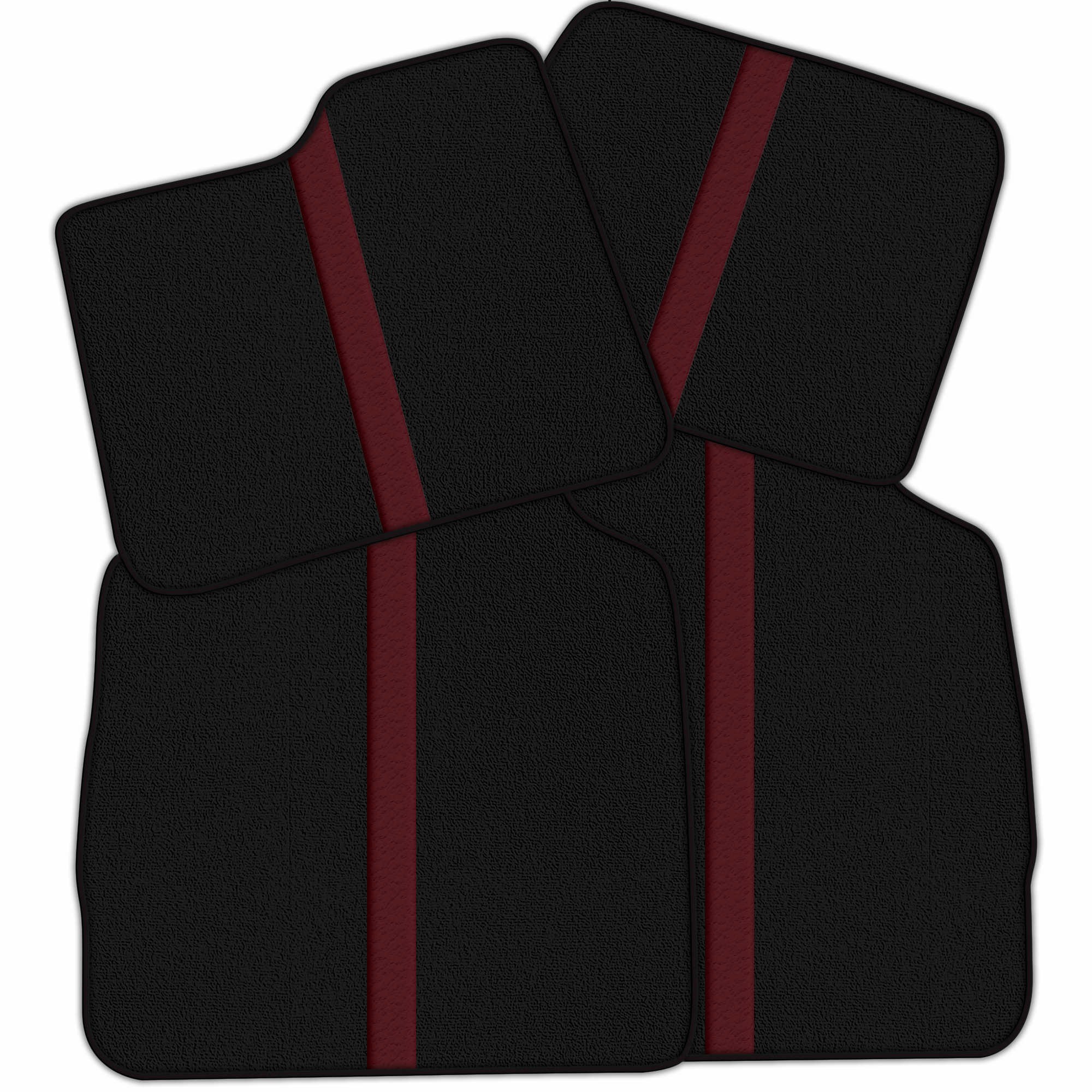 Premium Custom Black Floor Mats for Ferrari Portofino 2018-2023