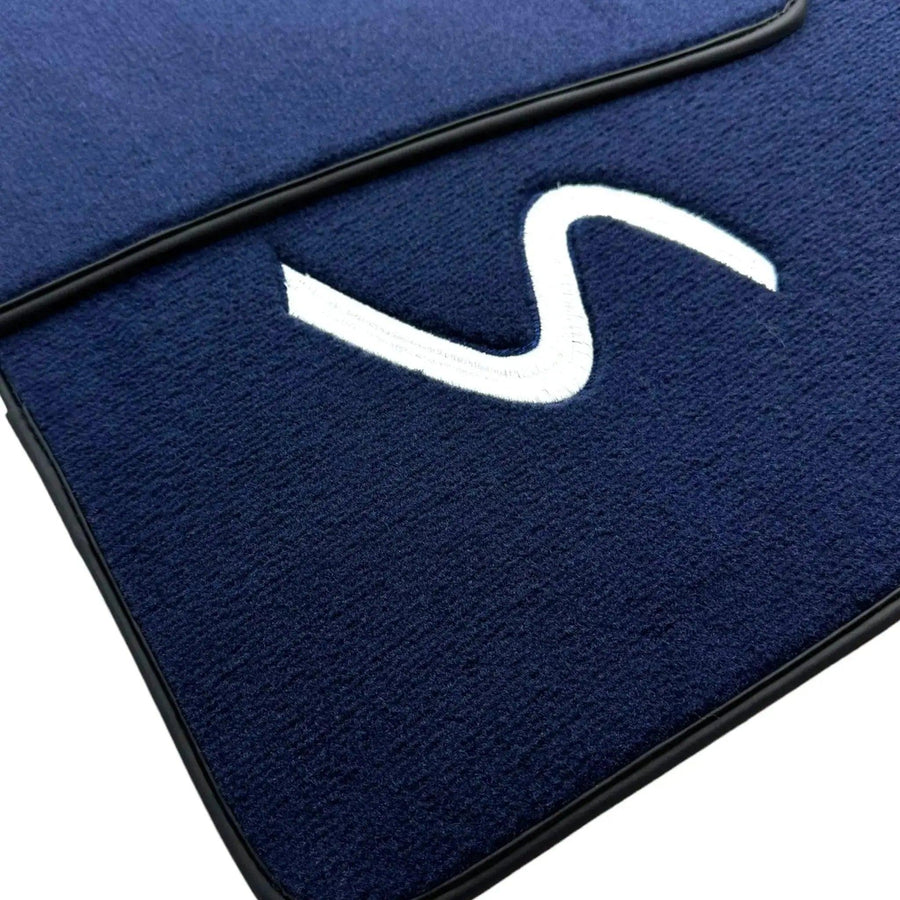Dark Blue Floor Mats for Mini Clubman R55 (2007-2015) - AutoWin