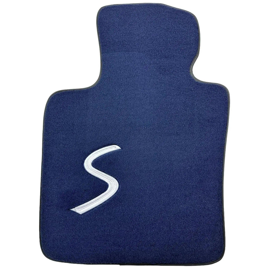 Dark Blue Floor Mats for Mini Clubman R55 (2007-2015) - AutoWin