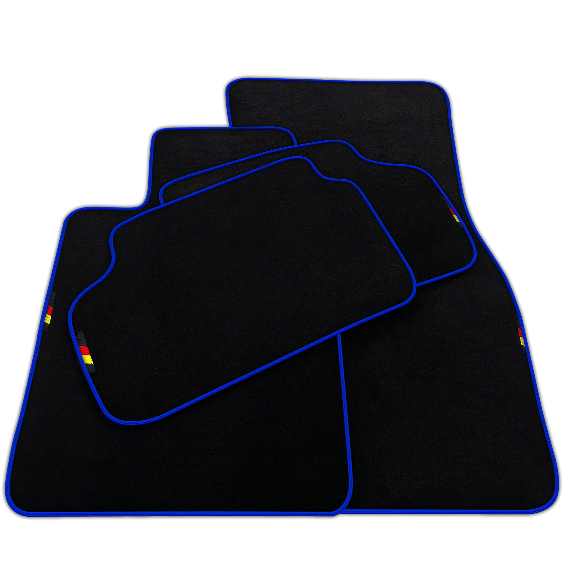 Black Floor Mats For BMW 3 Series G20 Germany Edition | Various Trim Colors