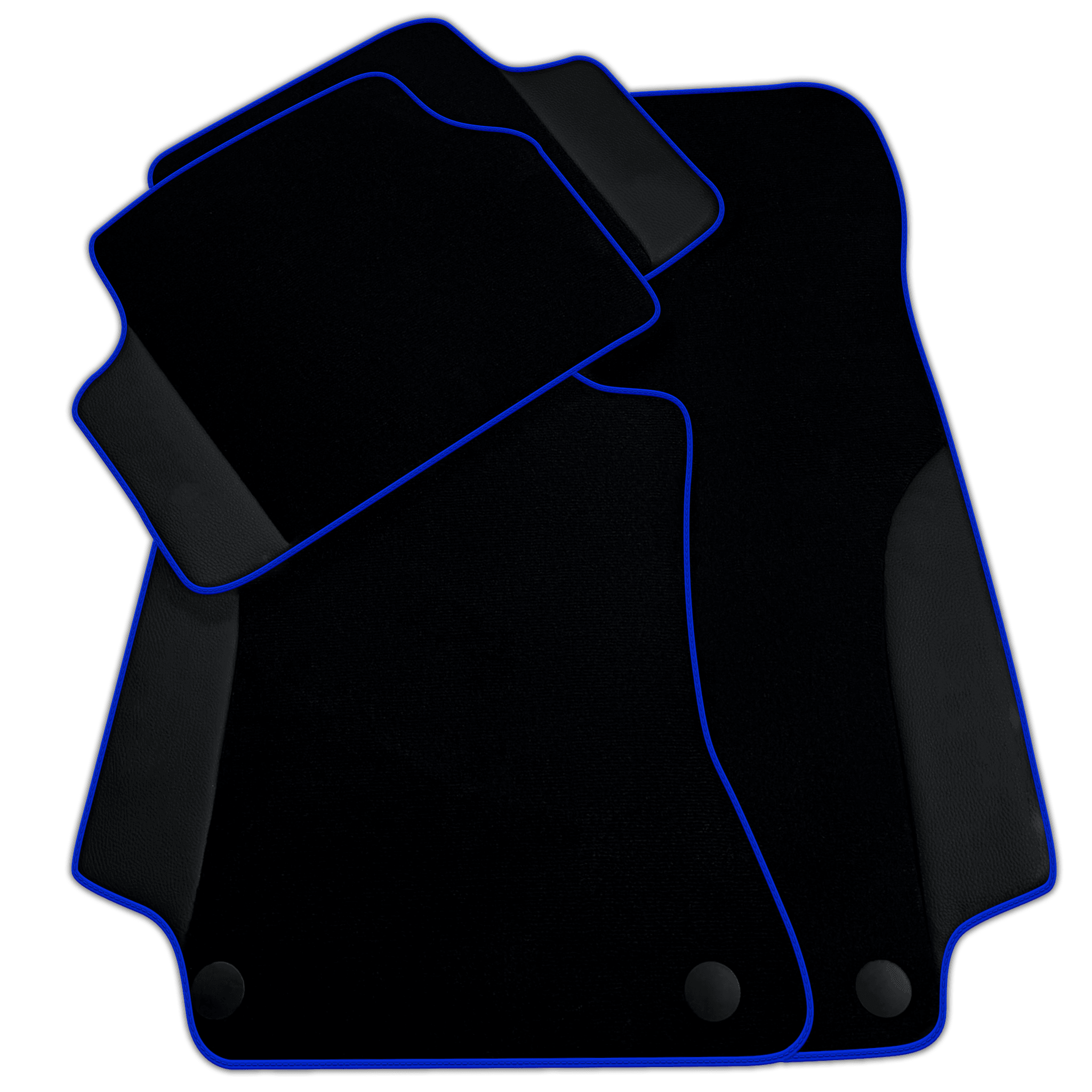 Customizable Black Floor Mats For Mercedes Benz C-Class W206 Sedan (2021-2023) Hybrid | Various Trim Colors