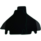 Custom Floor Mats for Ferrari Testarossa (1984–1996) with Leather