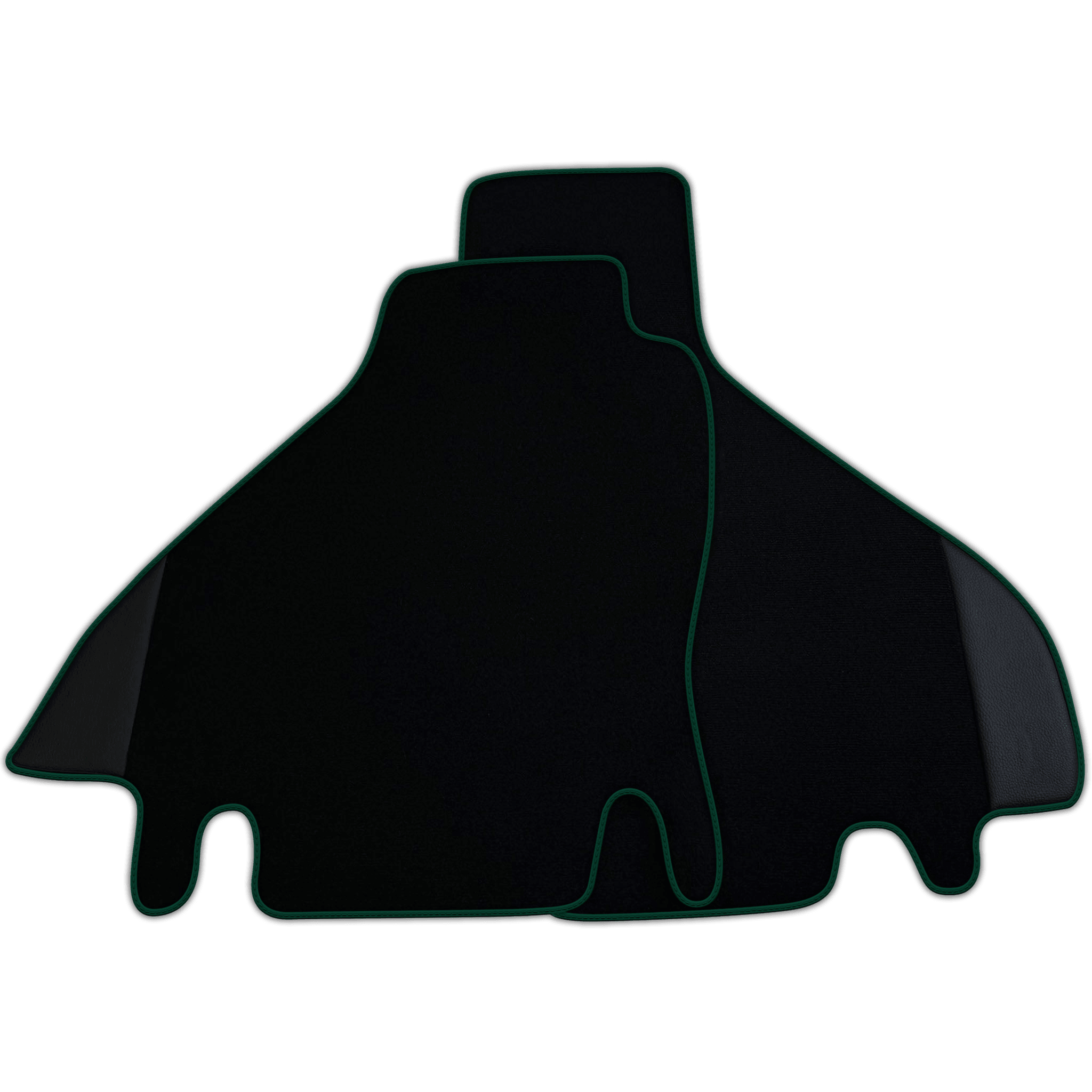 Custom Floor Mats for Ferrari Testarossa (1984–1996) with Leather