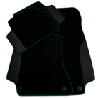 Customizable Black Floor Mats For Mercedes Benz C-Class W206 Sedan (2021-2023) Hybrid | Various Trim Colors