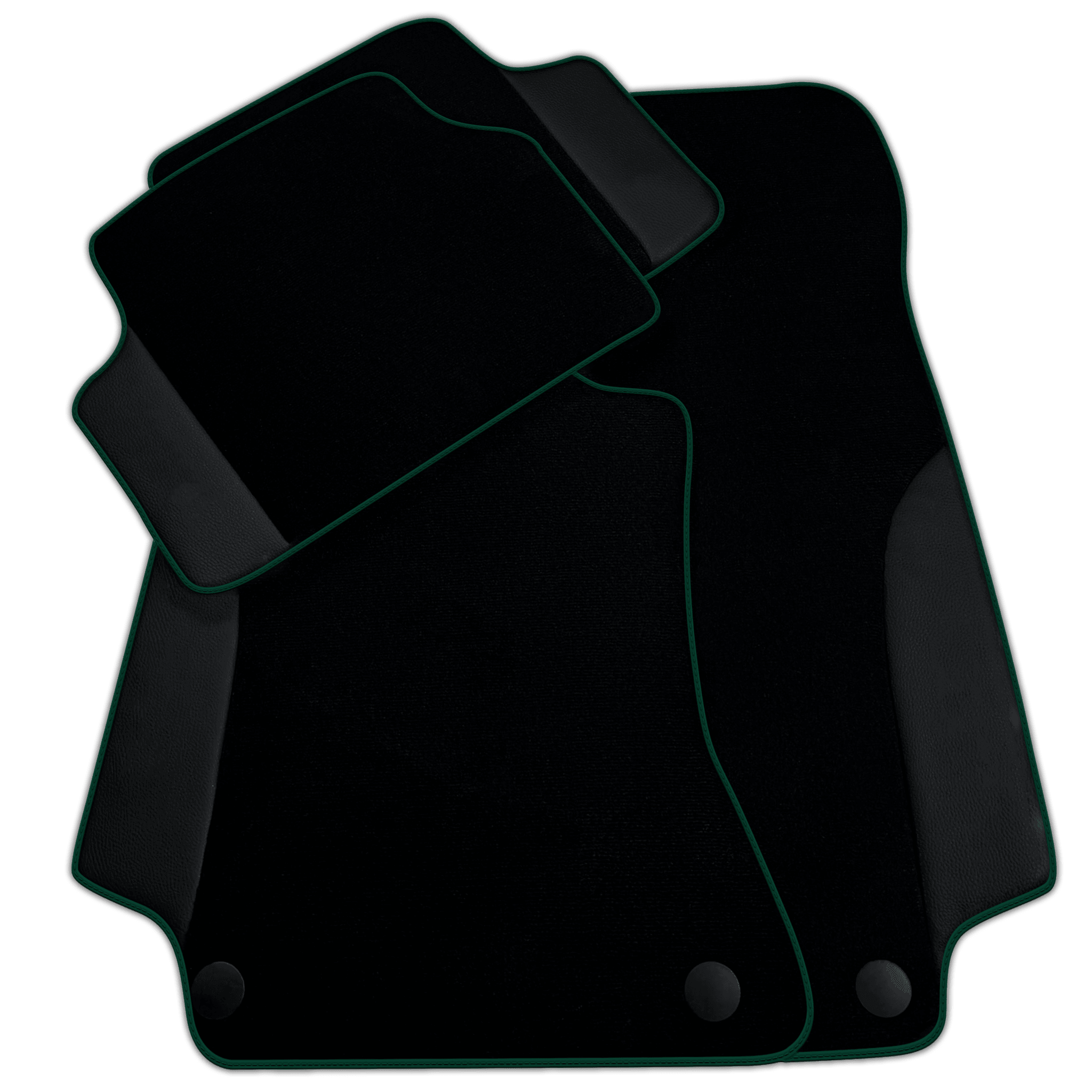 Customizable Black Floor Mats For Mercedes Benz C-Class W206 Sedan (2021-2023) Hybrid | Various Trim Colors
