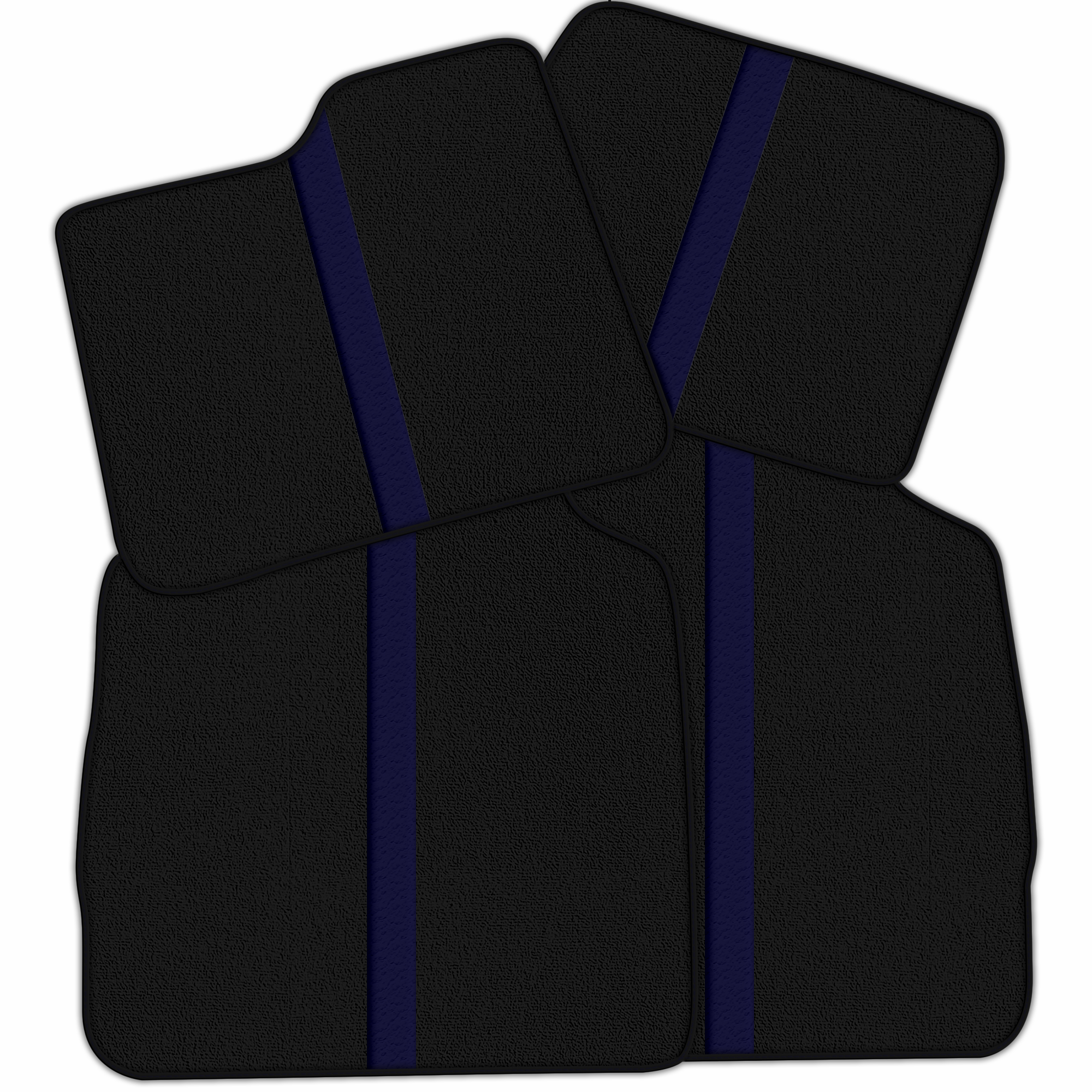 Premium Custom Black Floor Mats for Ferrari Portofino 2018-2023