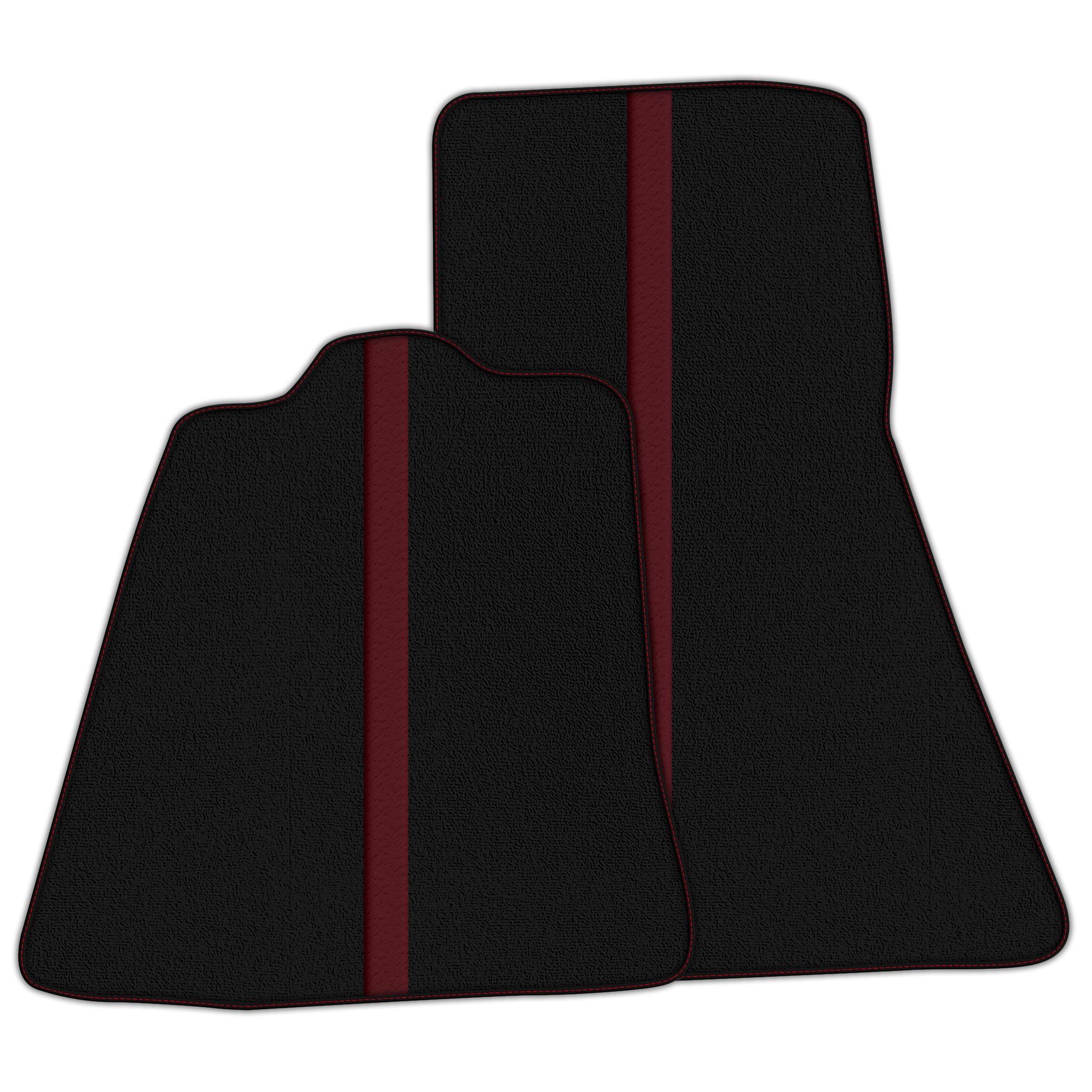 Custom Black Floor Mats for Ferrari 612 Scaglietti (2005-2011)