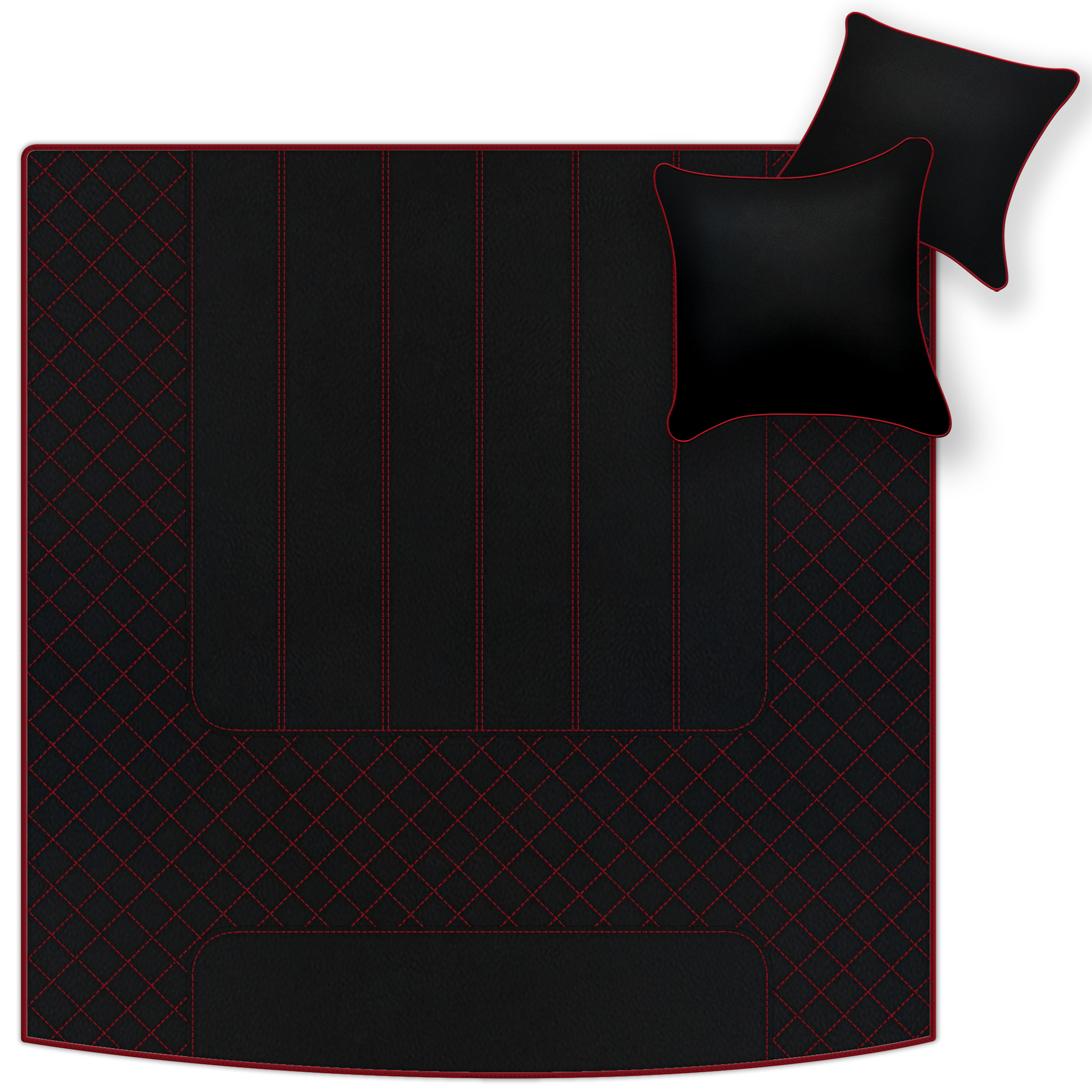 Customizable Leather Floor Mats with AW1 Pattern for Bentley Red Label RL (1998-2009) - AutoWin