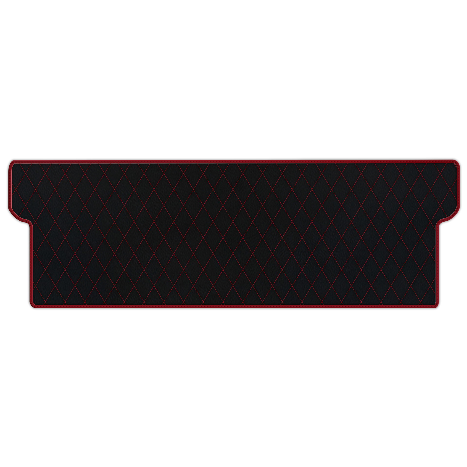 Customizable Leather Trunk Floor Mats with Double Diamond Pattern for Ferrari Dino GT4 (1973-1979) - AutoWin