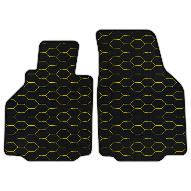 Customizable Leather Floor Mats with Divario Pattern for Porsche Porsche 911 GT3 (996) 1999–2005