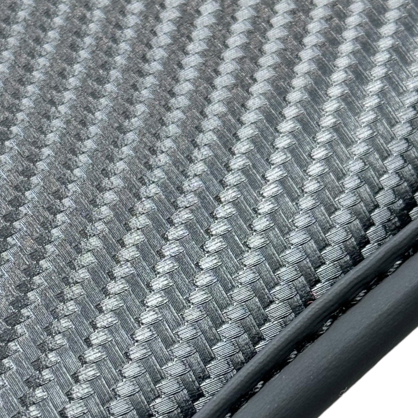 Red Floor Mats for Ferrari 296 GTS (2022-2024) with Carbon Fiber - AutoWin