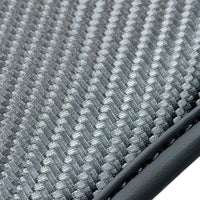 Red Floor Mats for Ferrari 296 GTS (2022-2024) with Carbon Fiber - AutoWin