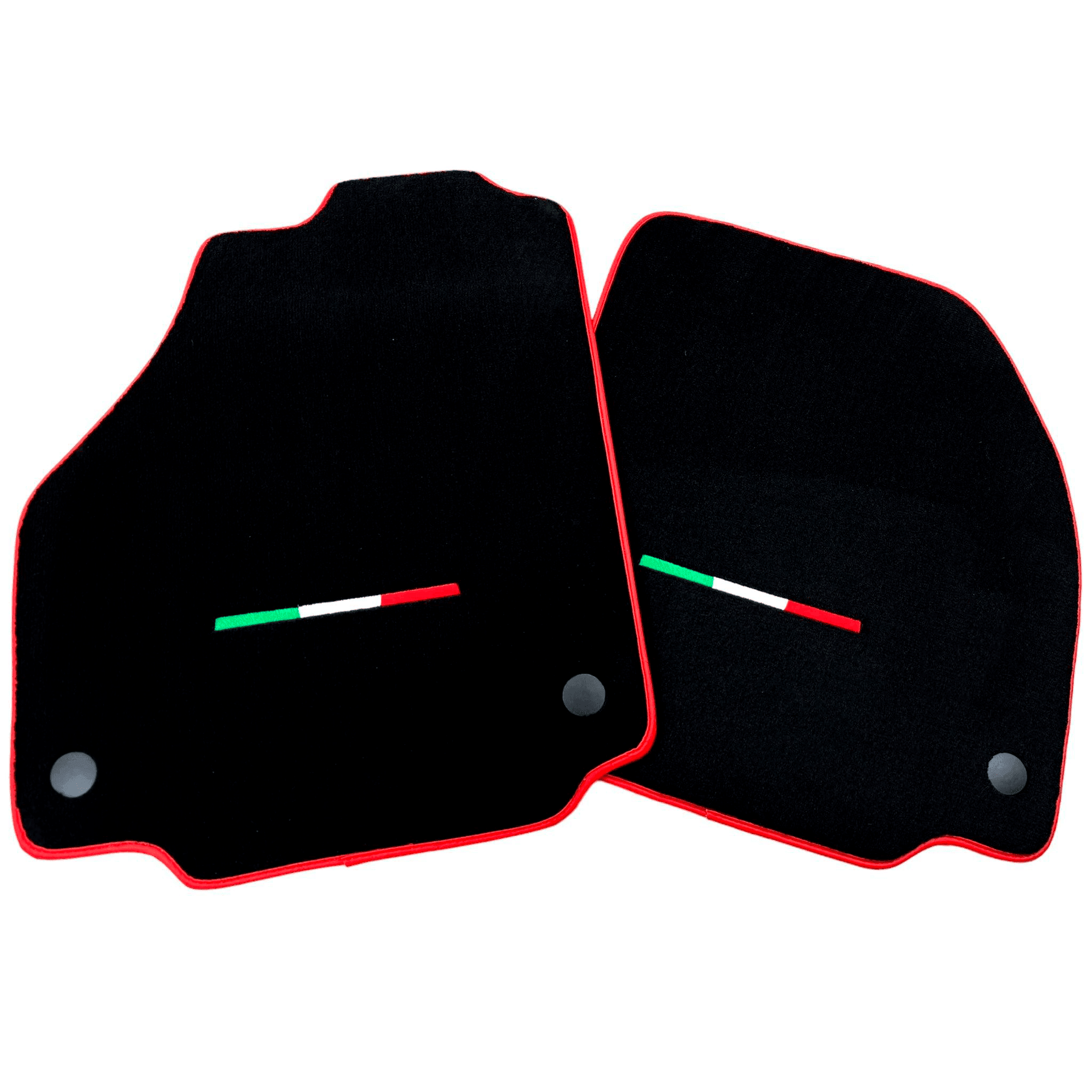 Floor Mats for Ferrari 458 Italia (2009-2015) with Red Trim - AutoWin