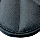 Black Leather Floor Mats for Rolls Royce Black Badge Wraith ER56 Design - AutoWin