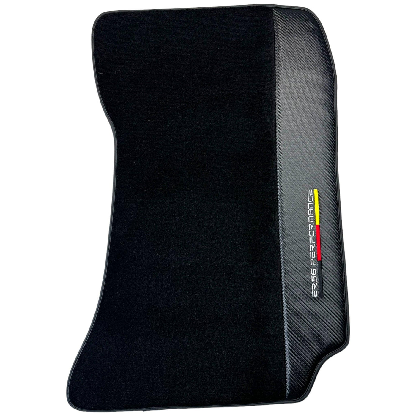 Black Floor Mats for Mercedes Benz C218 Coupe Facelift with Carbon | ER56 Performance - AutoWin