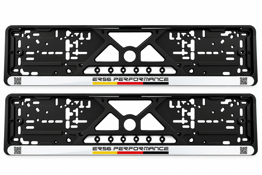 ER56 Performance Number Plate Holder Eu Standard Size 52 cm x 11 cm