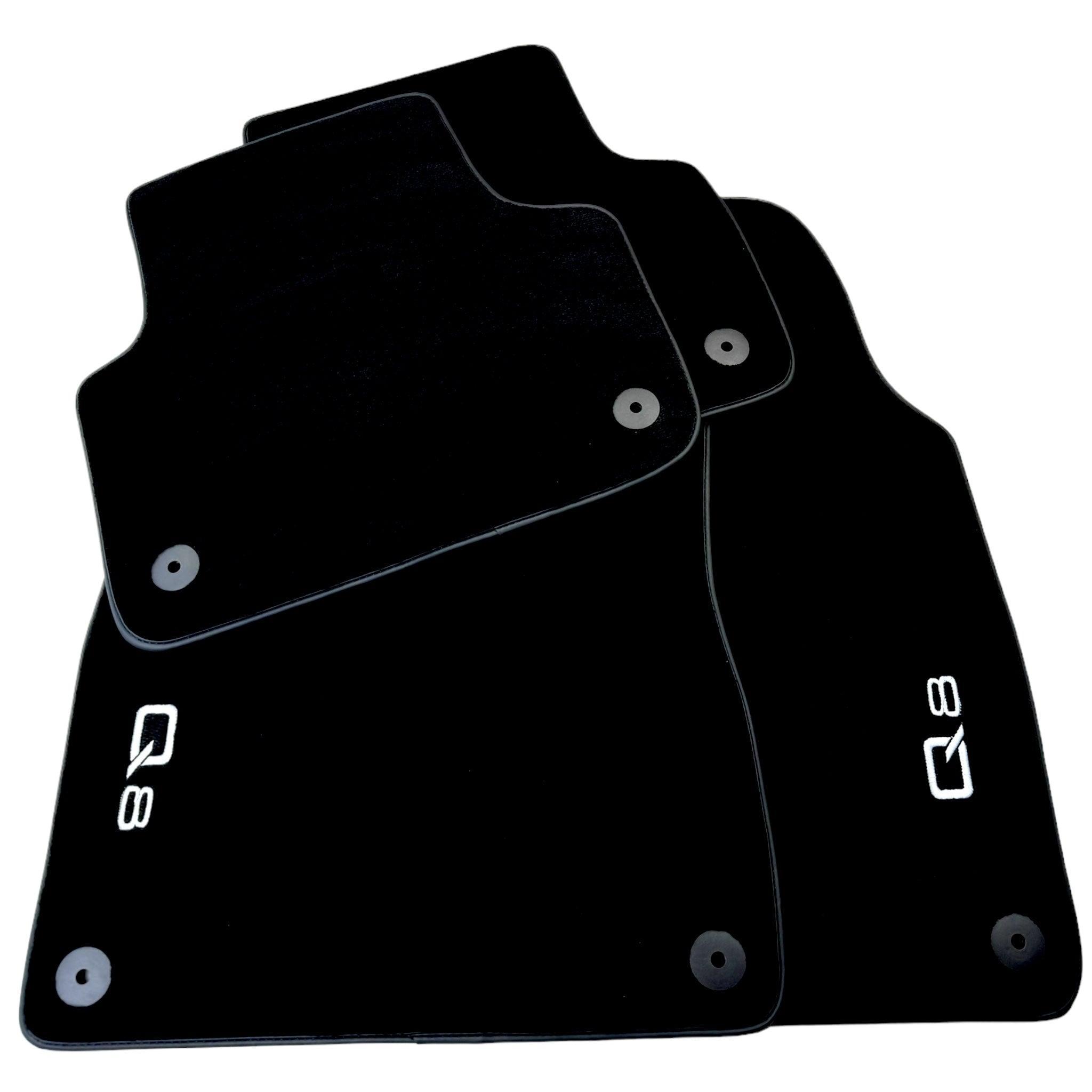 Black Floor Mats for Audi Q8 (2018-2023) - AutoWin