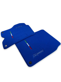 Floor Mats For Ferrari California 2008-2014 Blue Color - AutoWin