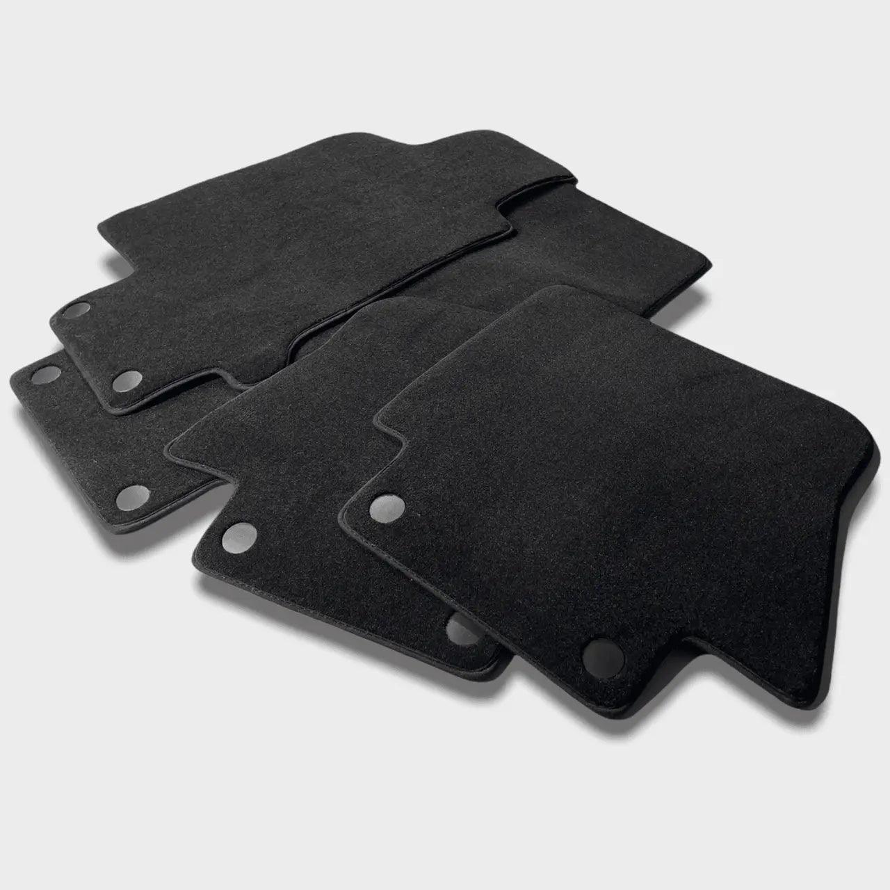 Floor Mats For Maserati GranCabrio MC (2013-2019) Black - AutoWin