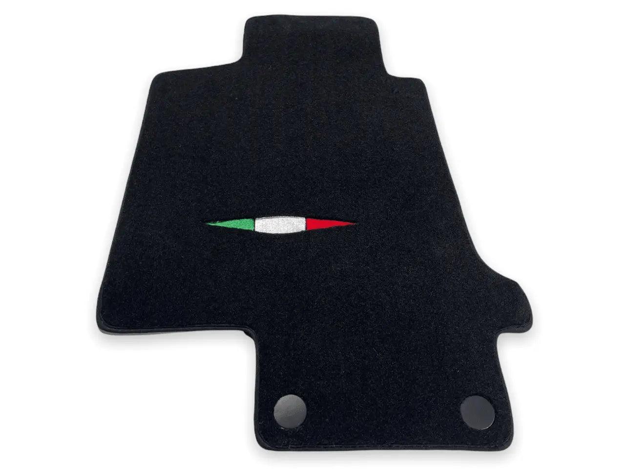 Floor Mats For Maserati GranCabrio MC (2013-2019) Black IT Edition - AutoWin