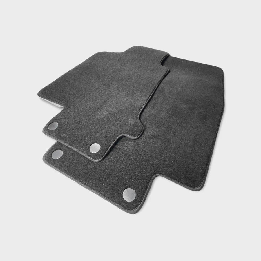 Floor Mats For Maserati GranCabrio Sport (2011-2019) Black - AutoWin