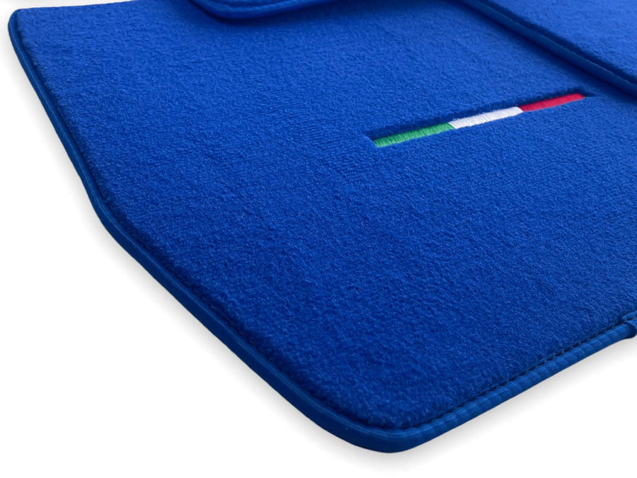 Floor Mats For Maserati GranTurismo MC Stradale (2011-2015) Blue IT Edition - AutoWin