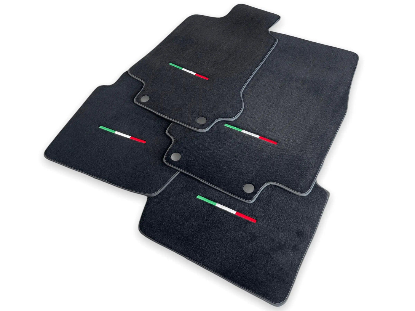 Floor Mats For Maserati GranTurismo S (2008-2012) Black IT Edition - AutoWin
