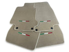 Floor Mats For Maserati GranTurismo Sport (2012-2019) Beige IT Edition - AutoWin