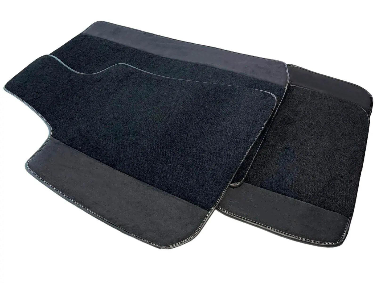 Floor Mats for Maserati GranTurismo MC (2009-2010) with Alcantara Leather - AutoWin