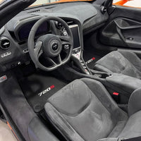 Floor Mats For McLaren 720S Black Tailored Carpets Set AutoWin