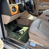 Light Green Sheepskin Floor Mats for Rolls-Royce Phantom VIII (2017-2024)
