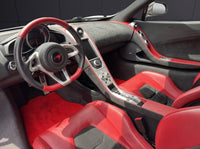 Floor Mats For McLaren MP4-12C (2011–2014) Red Tailored Carpets Set AutoWin