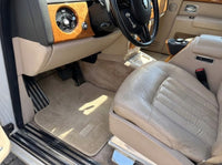 Beige Floor Mats for Rolls Royce Phantom VIII (2017-2024) ER56 Design
