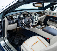 Sheepskin Floor Mats For Rolls Royce Dawn Rr6 2016-2023 Er56 Design Brand