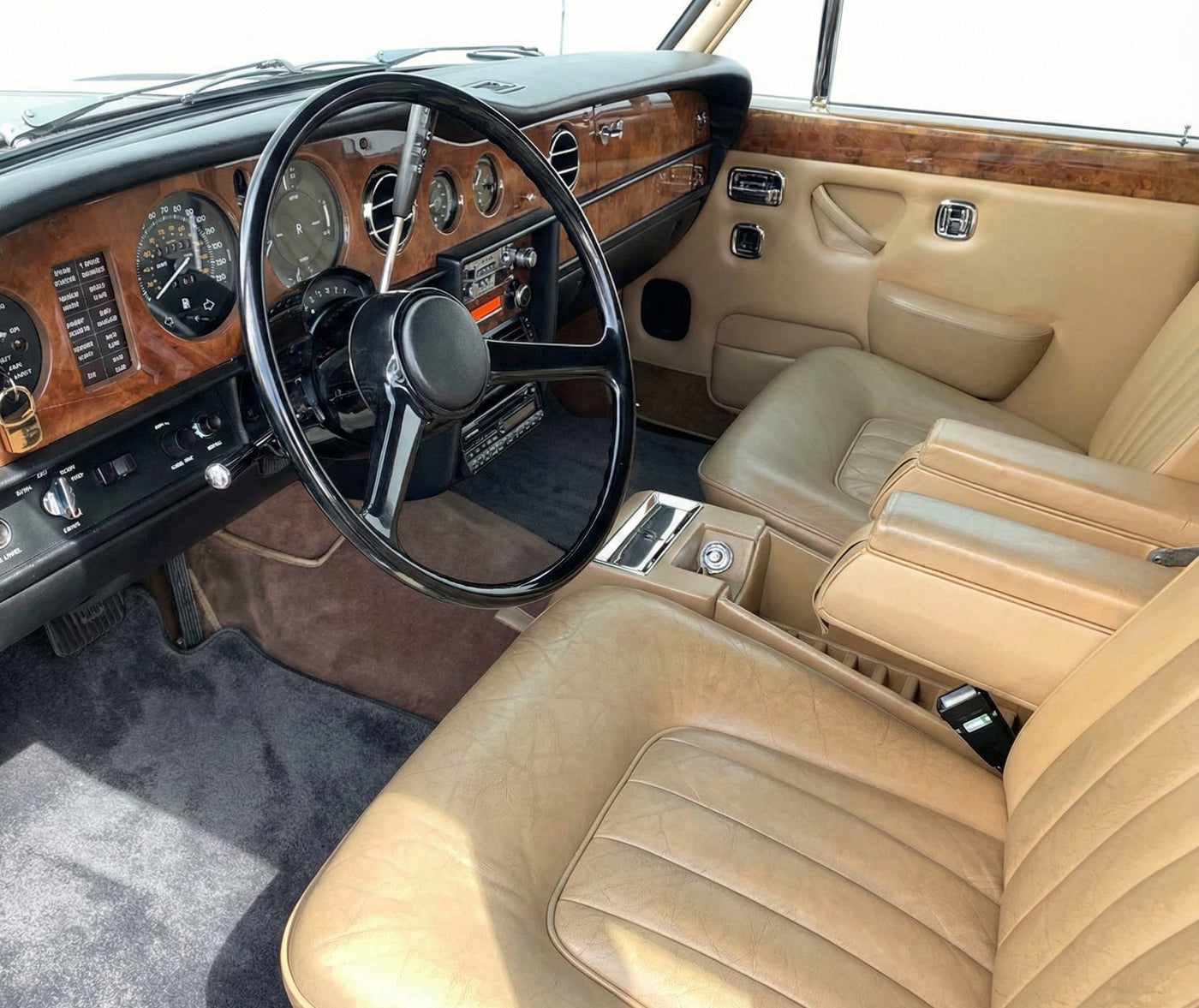 Floor Mats For Rolls Royce Shadow 1965-1977 Gray